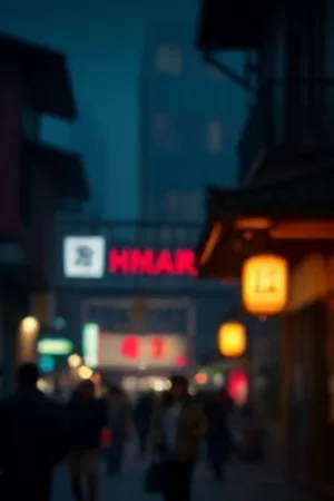 《雾港谜案》封面：雨夜码头的集装箱堆场