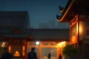 《深海回声舱》封面：潜水器探照灯照亮深海